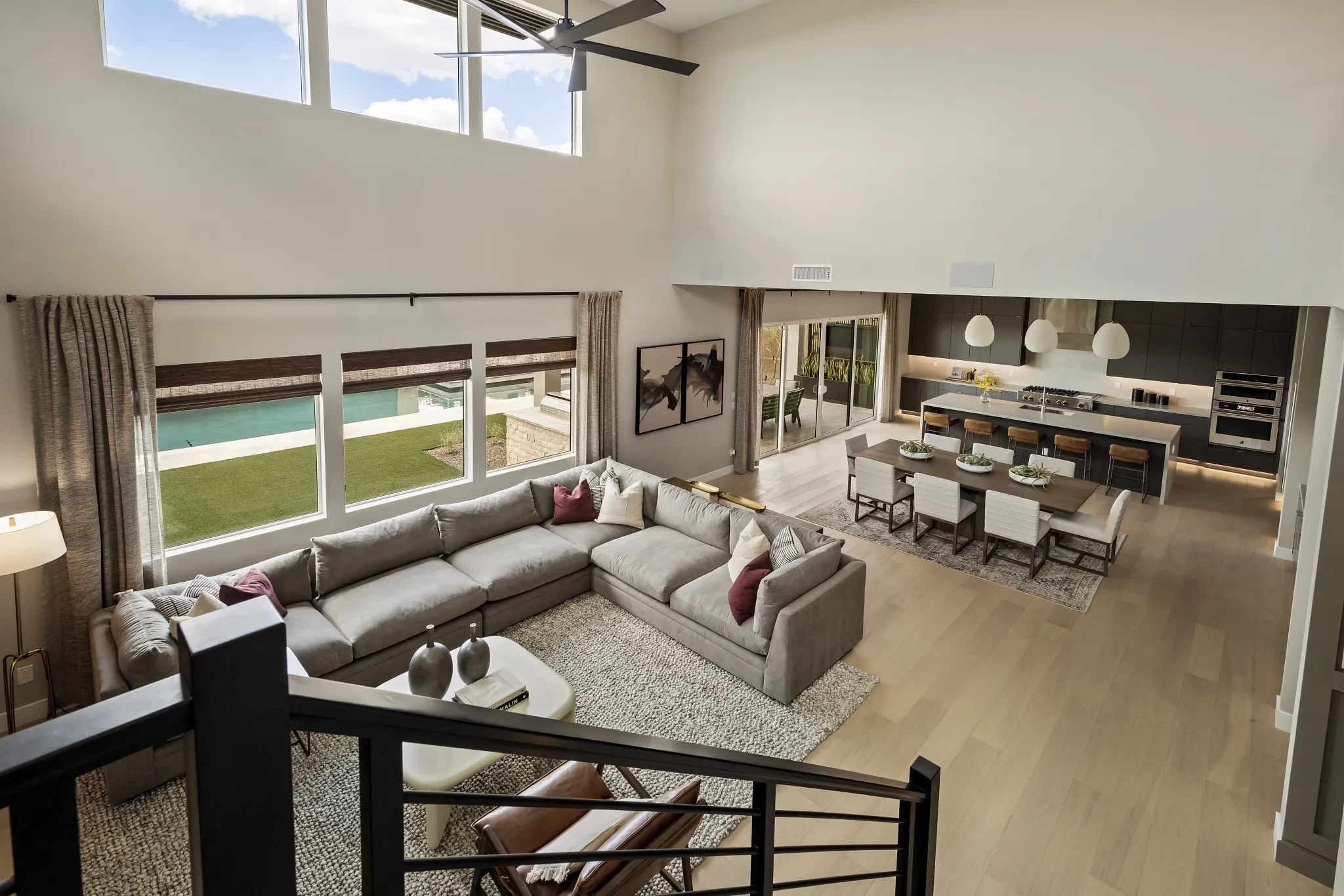 Plan 5036 Model Great Room