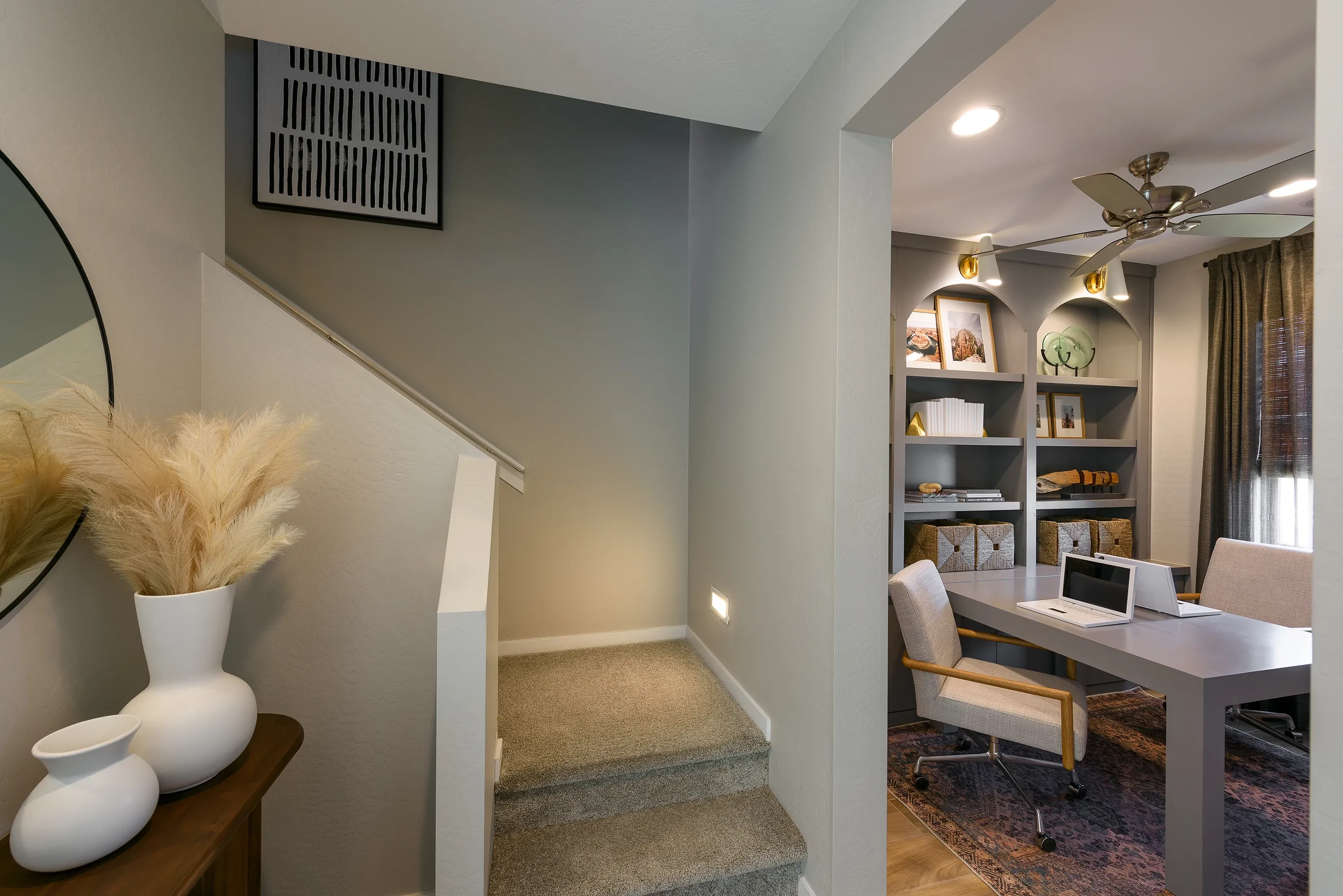 Model Office and Stairs