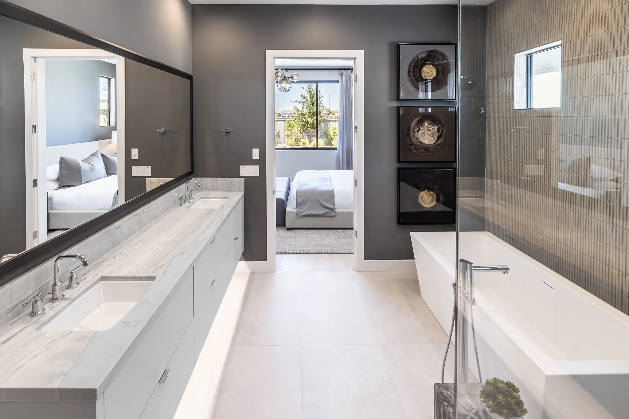 Plan 6001 Model Primary Bath