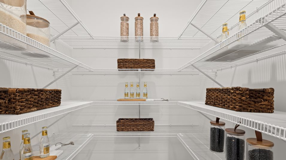 Pantry shelves