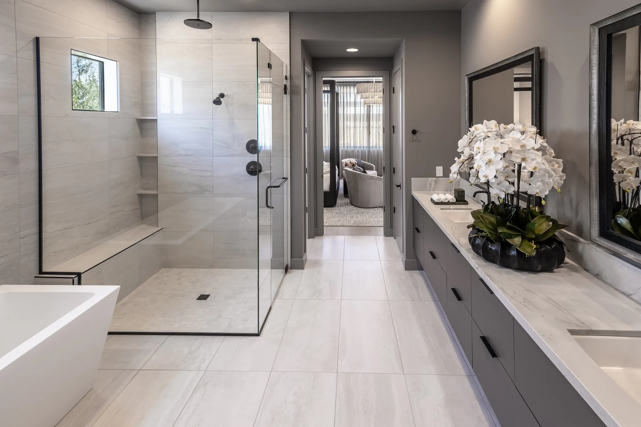 Plan 6004 Model Primary Bath