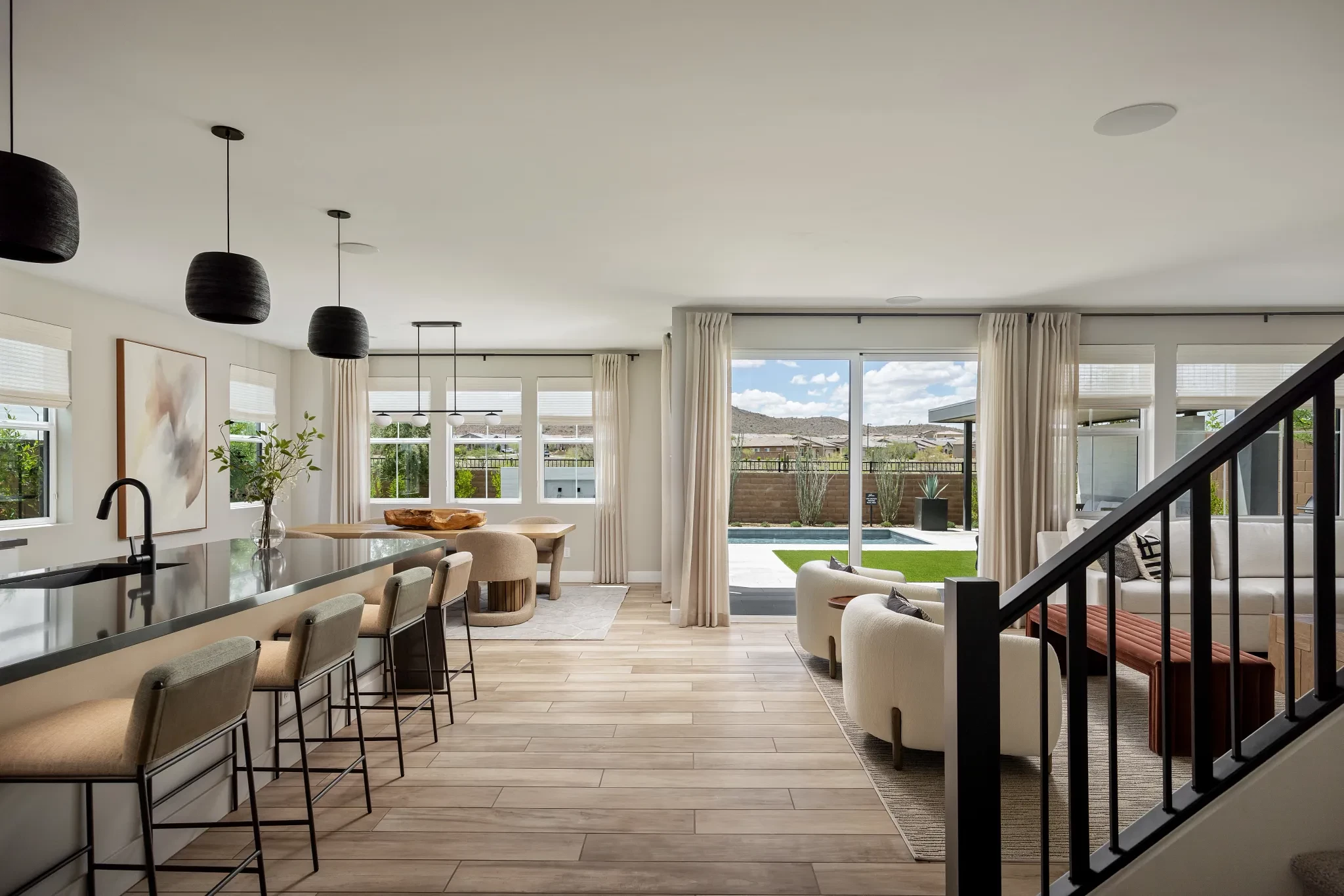 Main living area
